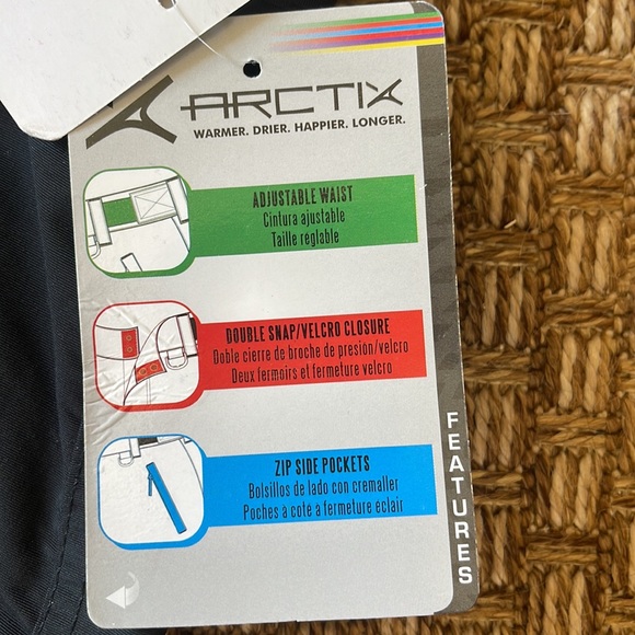 Arctix mens mesh lined cargo pants waterproof snow - Picture 6 of 9